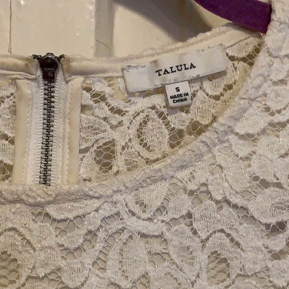 Talula lace peplum tank top - Picture 2 of 3